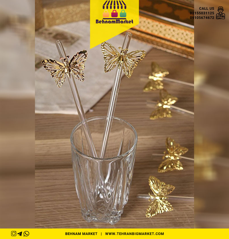 نی شربت پروانه و برگ