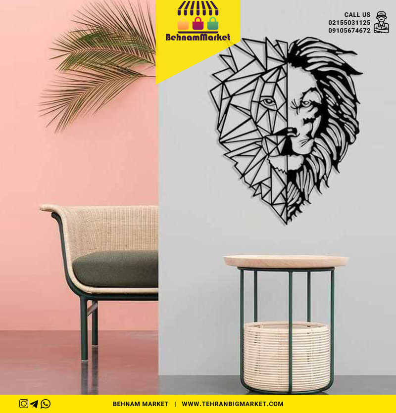 قاب عکس طرح شیر