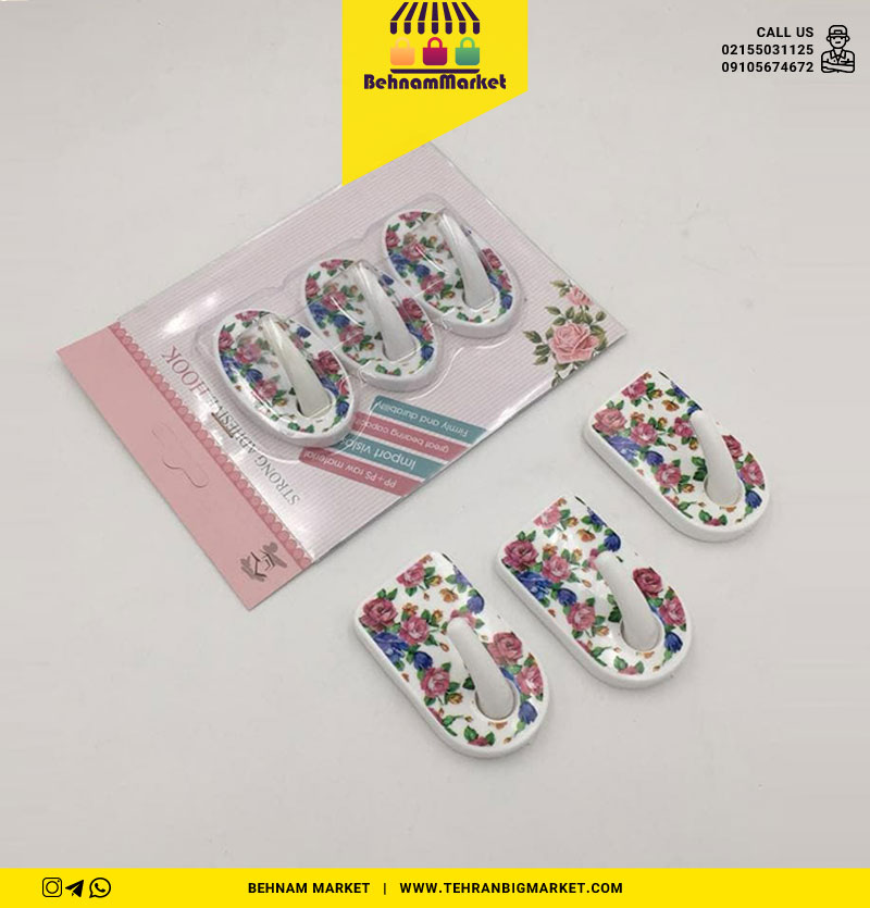 اویز هوک گلدار