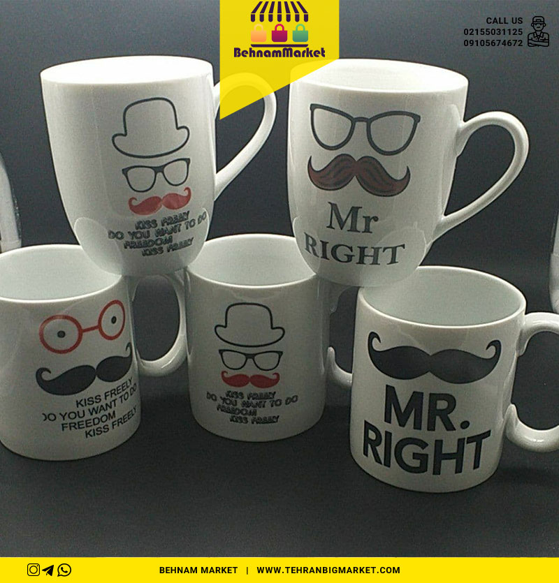 ماگ طرح سبیل