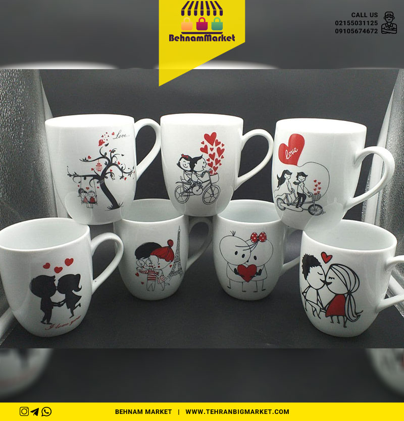 ماگ طرح لاو