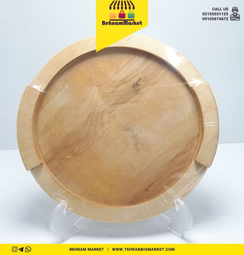 سینی گرد دسته دار