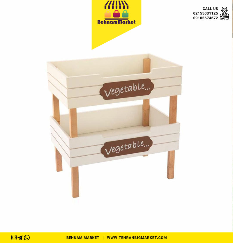 جا پیاز و سیب چوبی