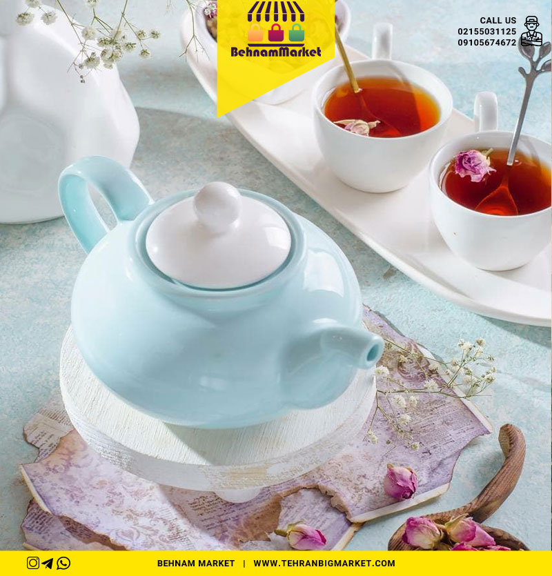 قوری ساده ای سرام