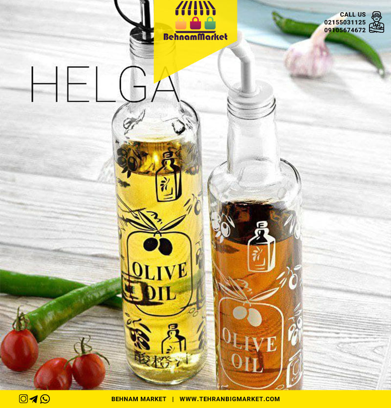 بطری روغن و ابلیمو 500 سی سی گرد