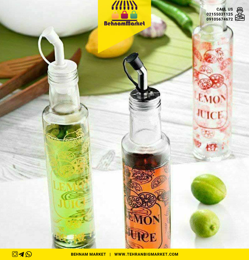 بطری ابلیمو و روغن 250 سی سی گرد