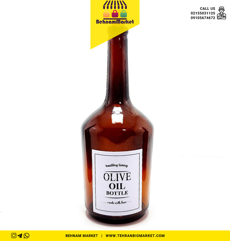 بطری قهوه ای بزرگ