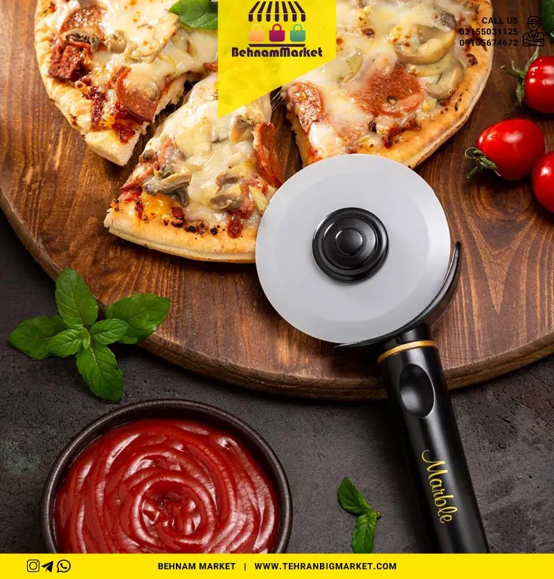 پیتزا بر ماربل