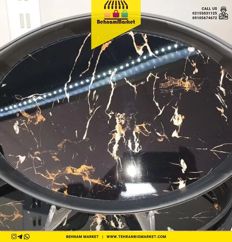 سینی بیضی کف سنگی