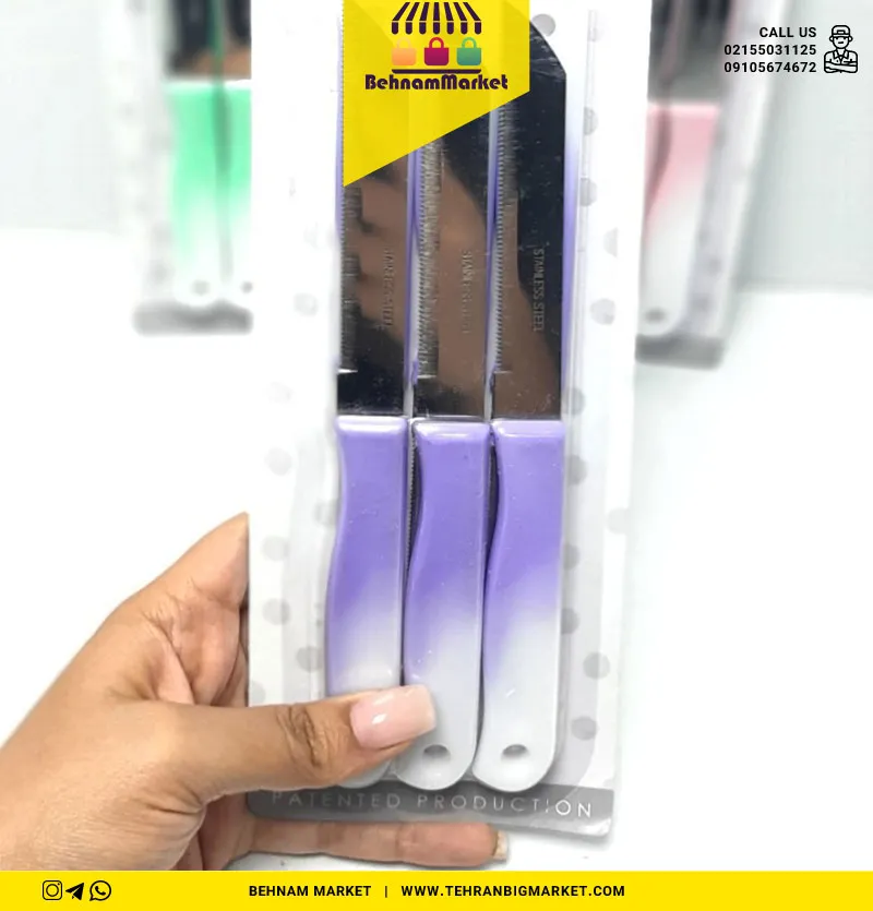 چاقو 6 تایی ابرو باد