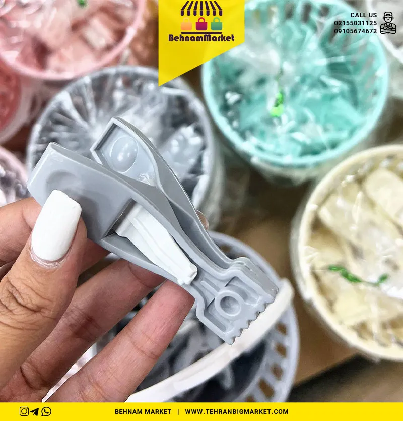 گیره لباس سبد دار 12عددی