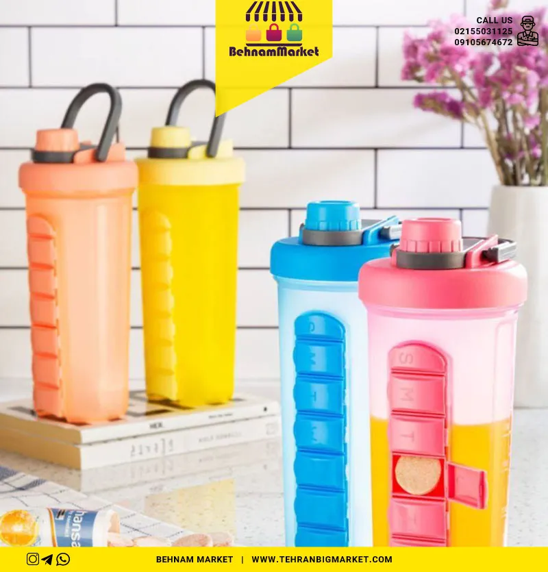 شیکر جا قرصی دار 750 سی سی