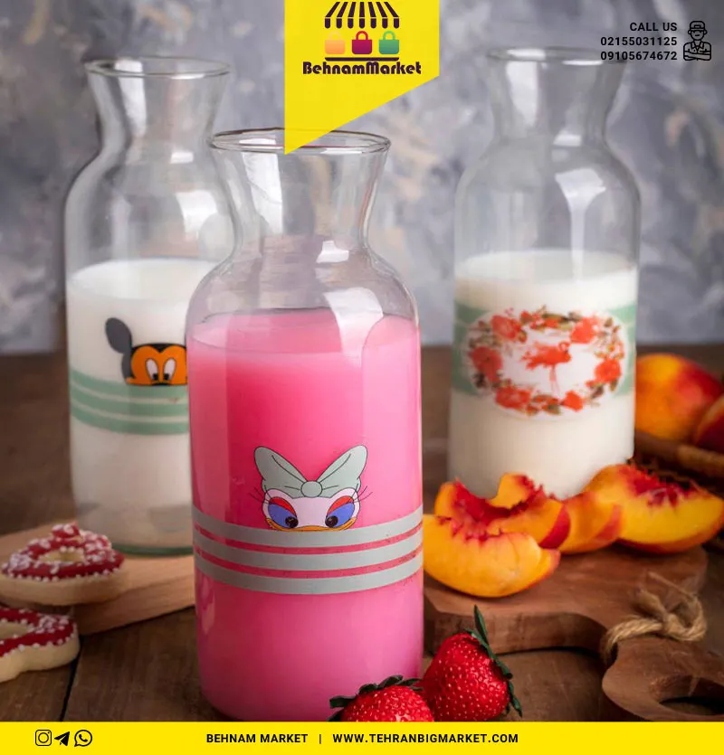 بطری اسموتی طرح دار الشن