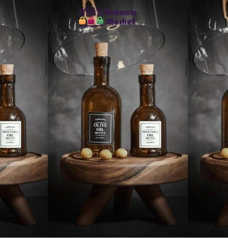 بطری قهوه ای تپل سایز بزرگ