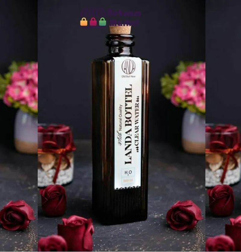 بطری قهوه ای لاندا 600 میل