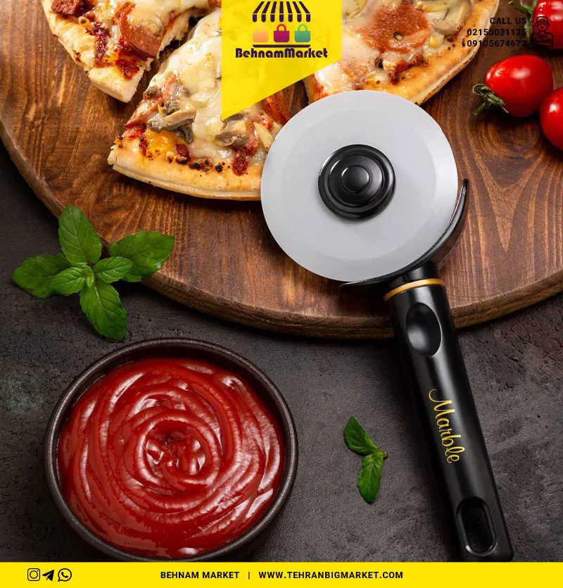 پیتزا بر ماربل