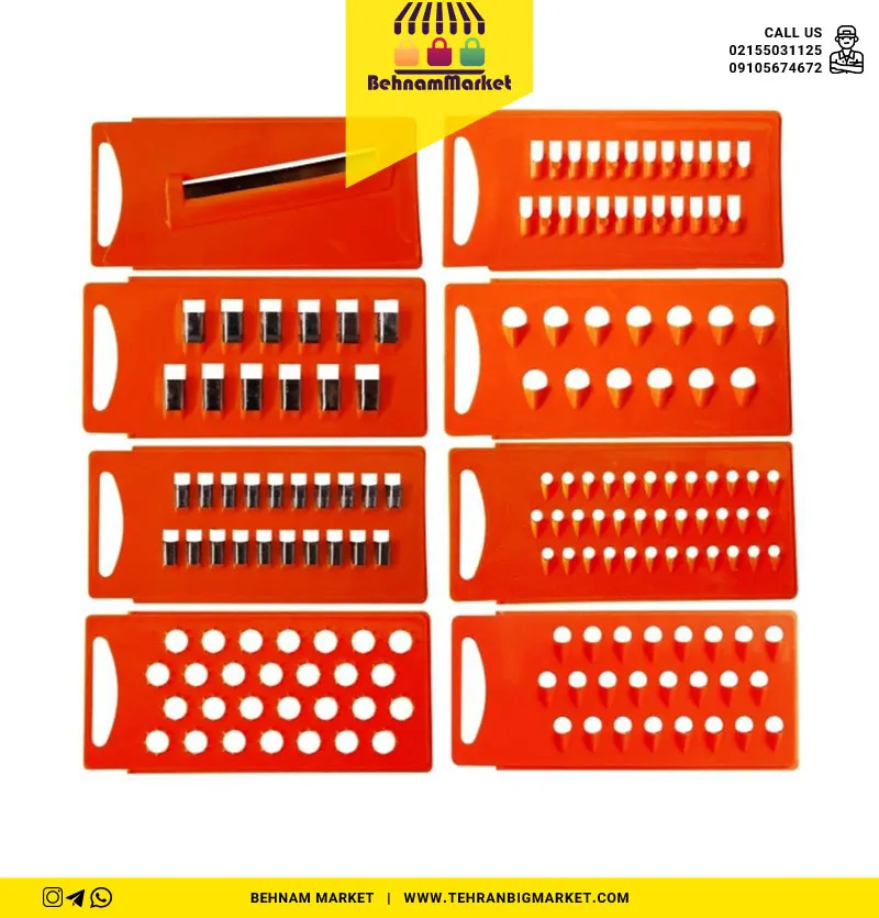 رنده مخزن دار 8 کاره