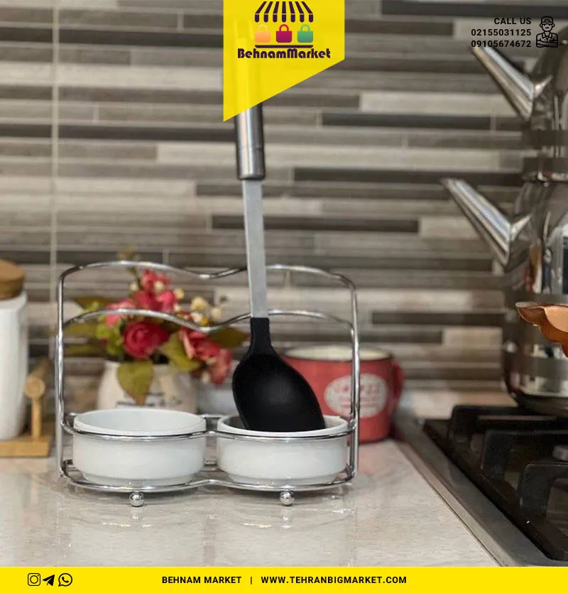 جا قاشق بغل گاز 2 قلو