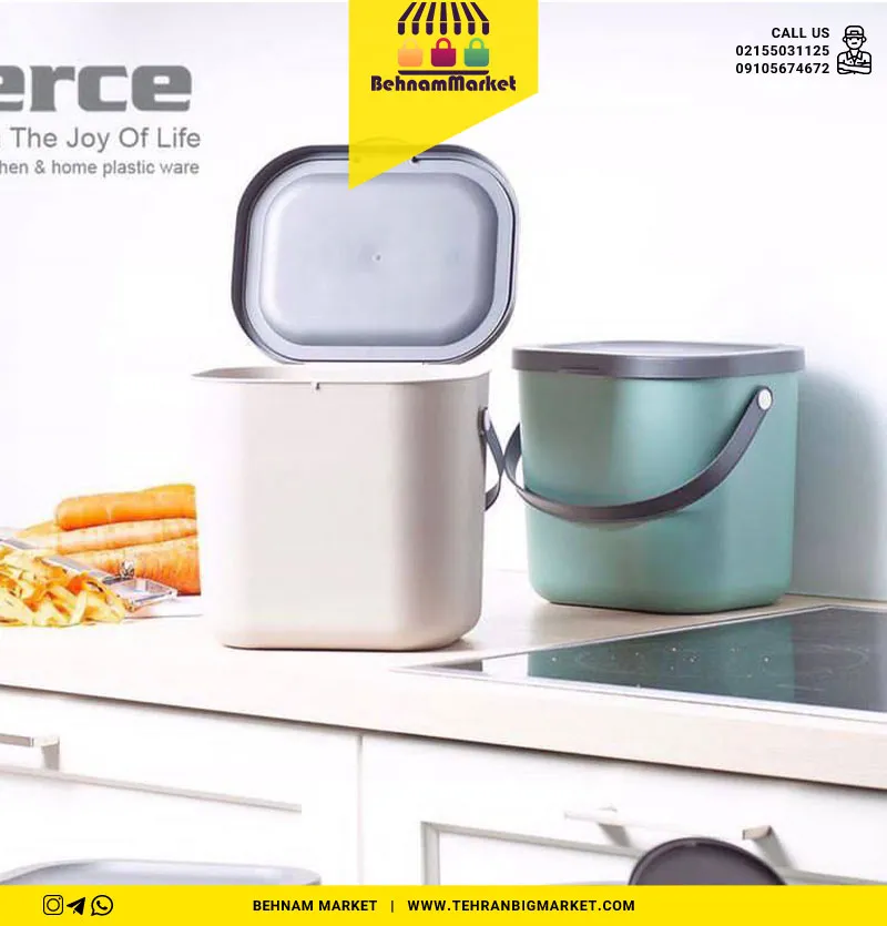 سطل درب دار چند منظوره