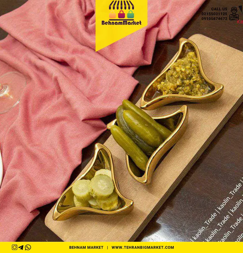 اردو طلایی گل زیره چوب