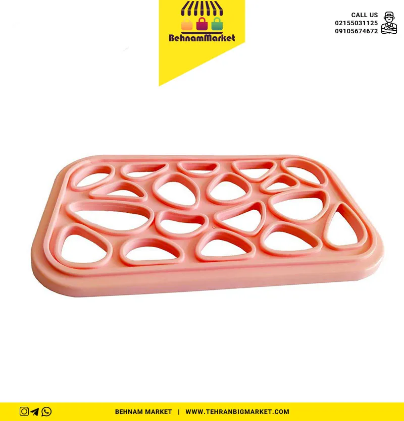 زیر صابونی مستطیل طرح مانترا