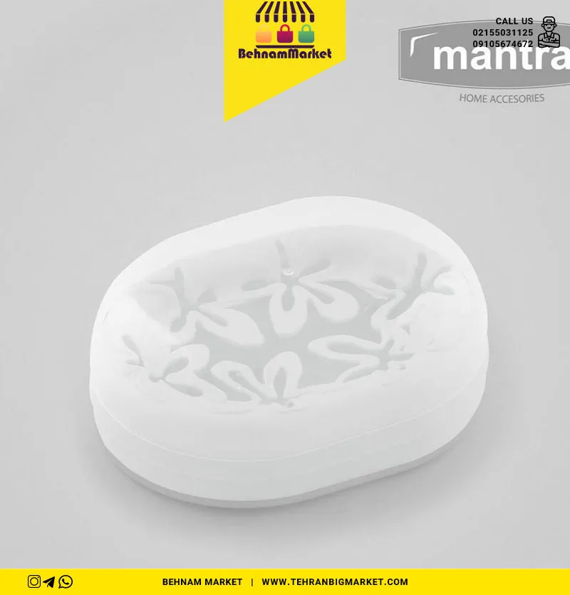 جا صابونی طرح گل