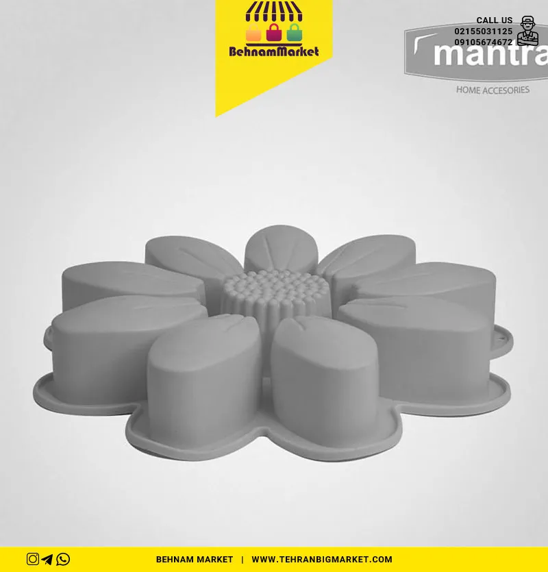 قالب ژله گل سایز بزرگ