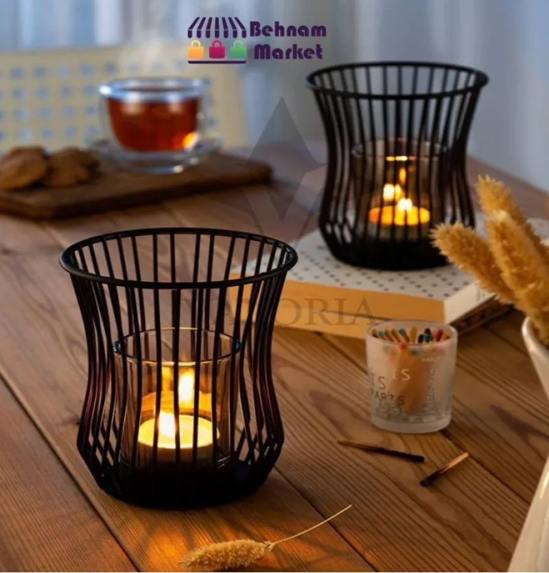 جاشمعی کمرباریک فلزی