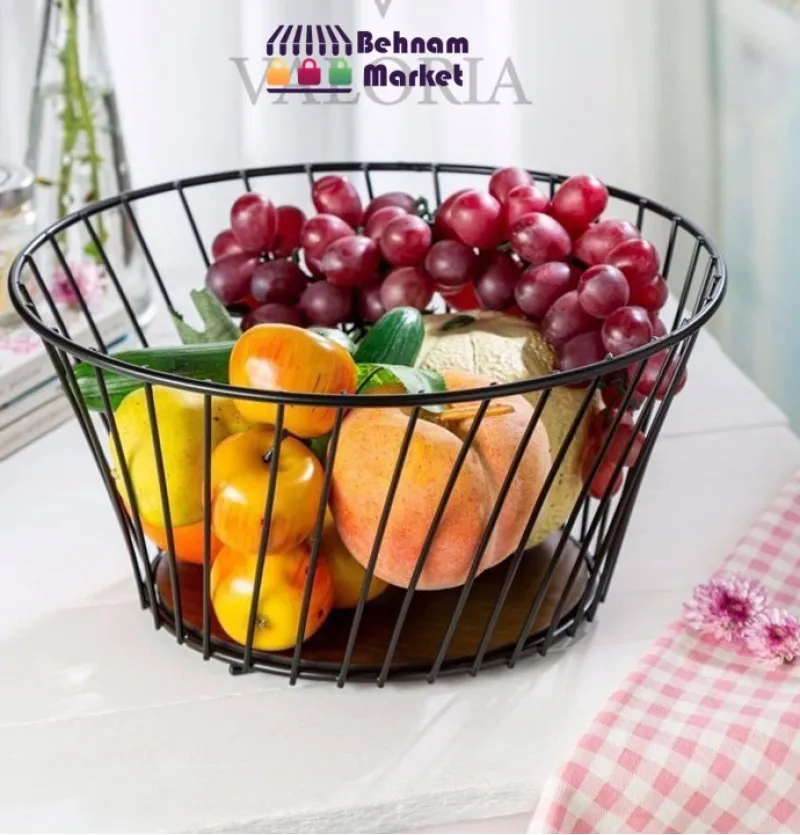 سبد میوه مورب والریا کف چوب