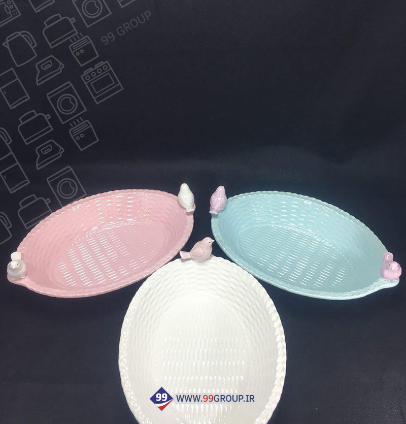 فروش عمده سبد آشپزخانه طرح كبوتر