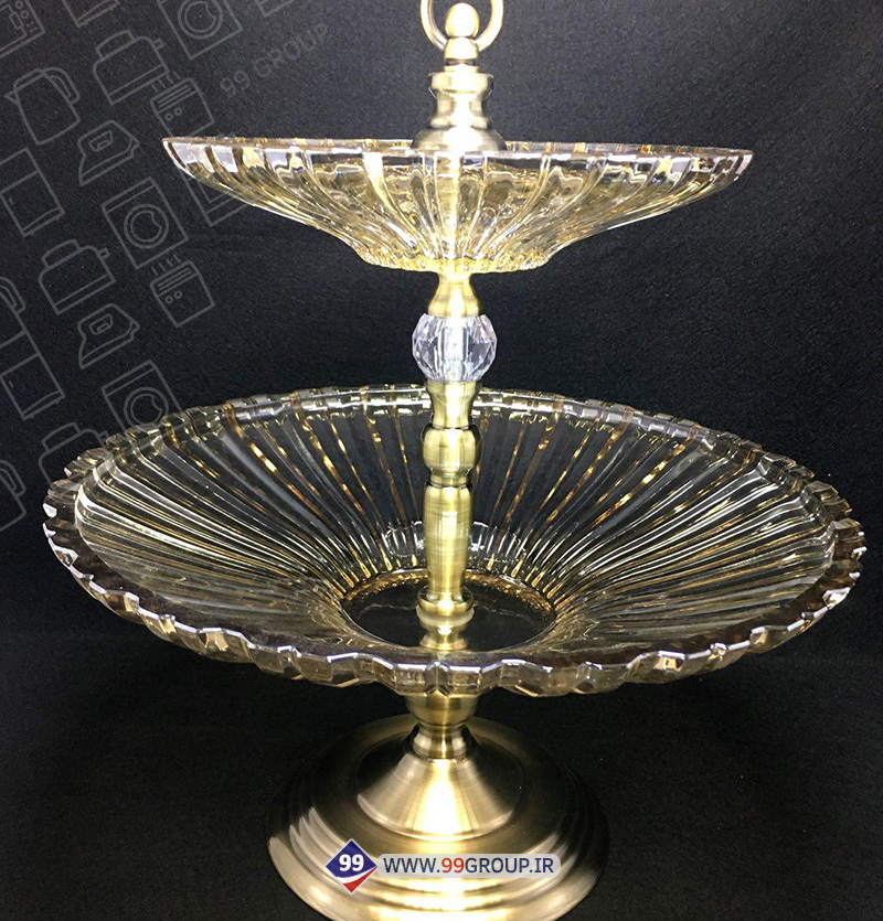 میوه خوری و شیرینی خوری کریستال