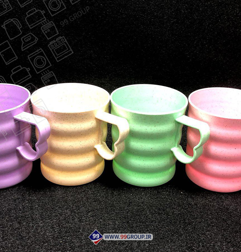 فروش عمده لیوان الیاف گندم برجسته