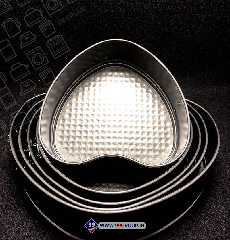 فروش عمده قالب کیک کمربندی 5 عددی