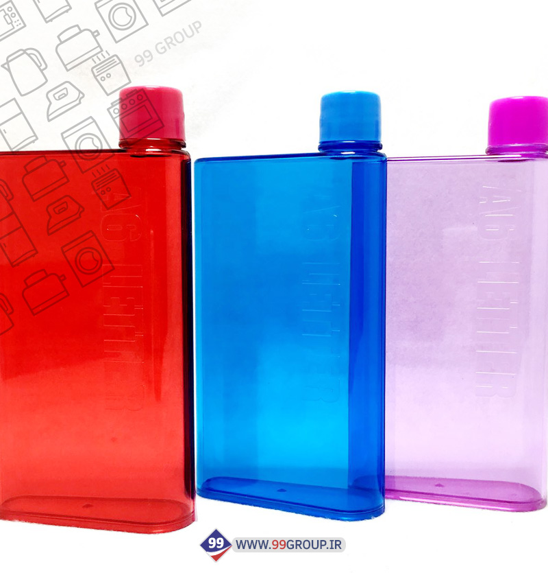 قمقمه كتابی شفاف