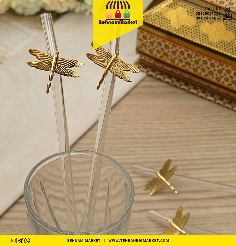 نی شيشه ایی پروانه سنجاقک