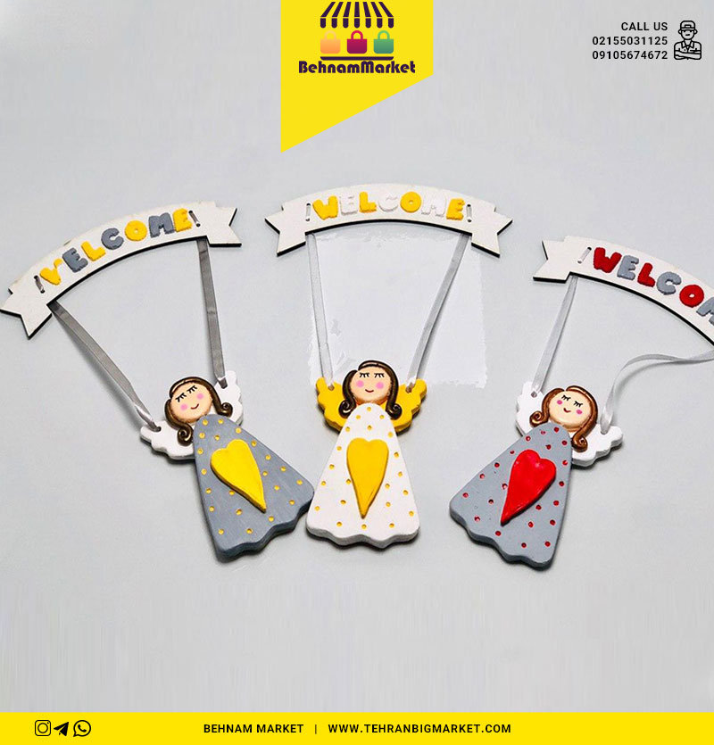 اویز ولکام فرشته