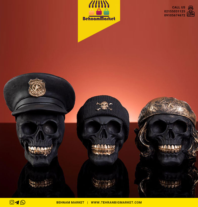 مجسمه اسکلت ۳تایی