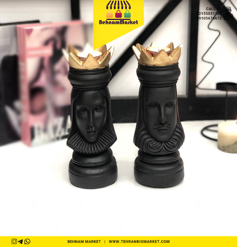 مجسمه شاه و بی بی