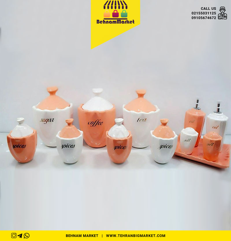 پا سماوری ۱۹ پارچه سرامیک