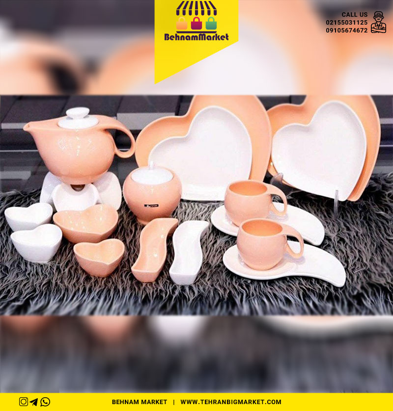 صبحانه خوری ۱۹ پارچه دونفره