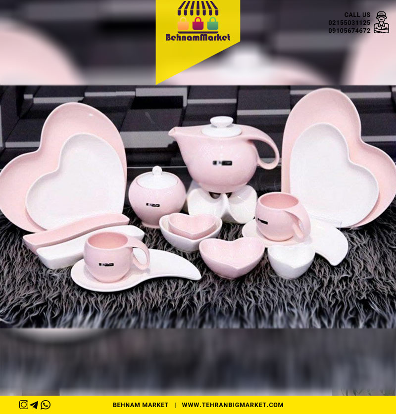 صبحانه خوری ۱۹ پارچه دونفره