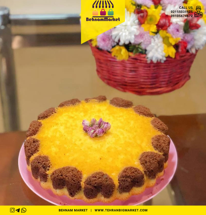 قالب کیک گرد طرح ترک