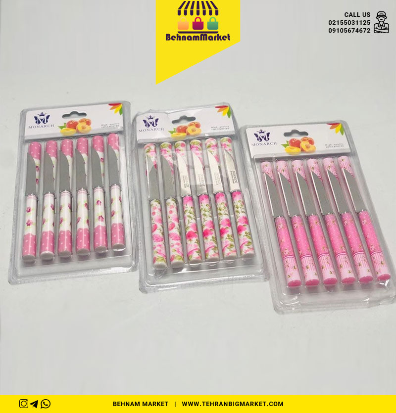 کارد میوه خوری ۱۲ عددی