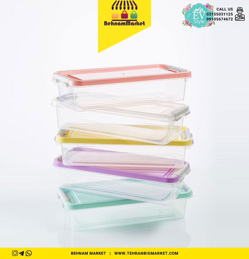 ظرف ماکروفری و فریزری مستطیل