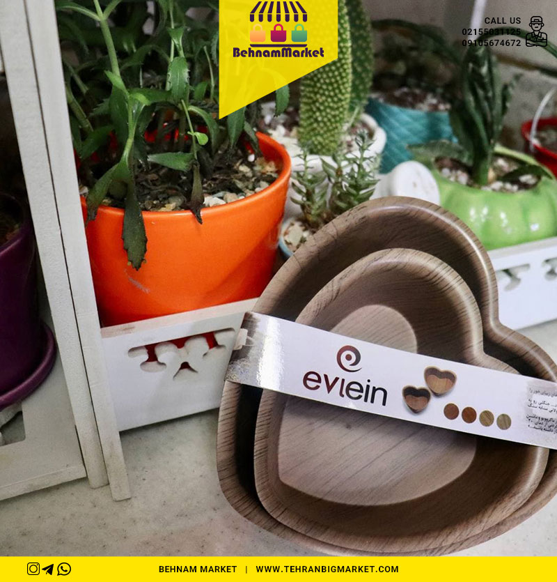 قلب ۲ تایی طرح چوب