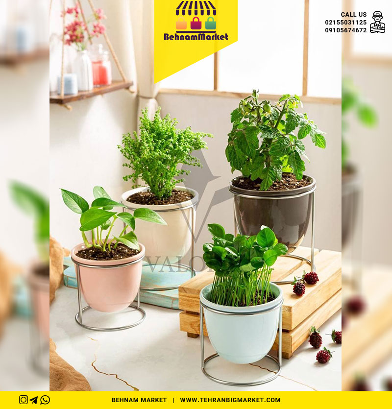 گلدان سرامیکی بزرگ والریا