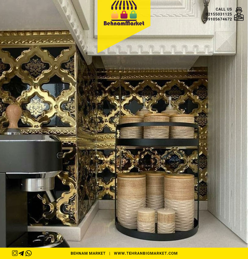 استند گرد دو طبقه