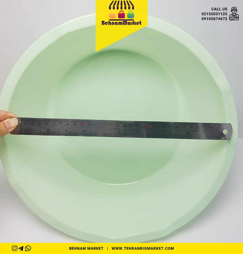 لگن میوه همه کاره بزرگ رنگی