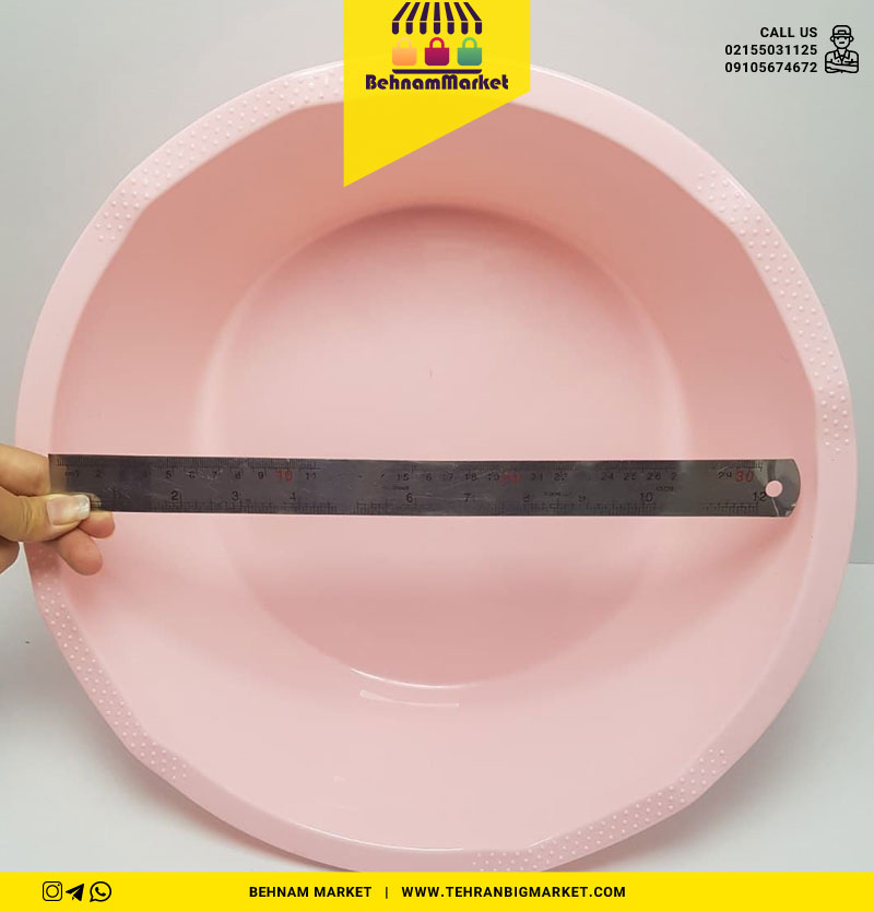 لگن میوه همه کاره بزرگ رنگی