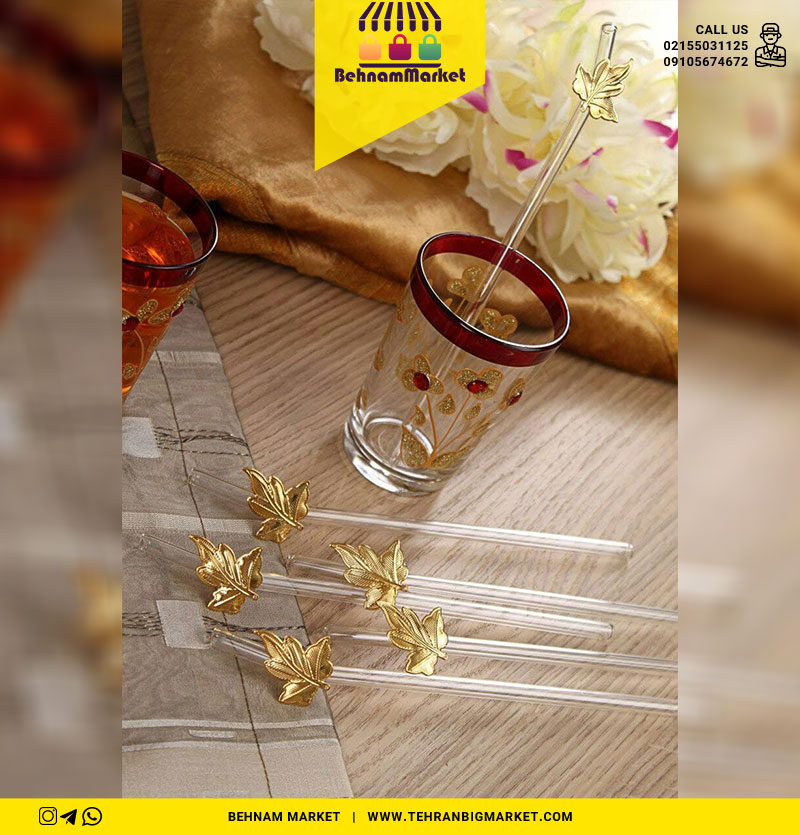 نی شربت پروانه و برگ